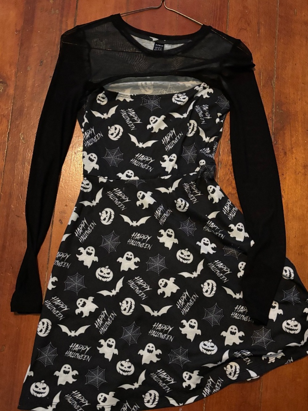 Halloween long sleeve dress